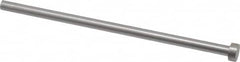 Gibraltar - 1/4" Pin Diam, 7/16" Head Diam x 3/16" Head Height, 6" OAL, Hard Core Pin - Steel, 5-13/16" Pin Length - A1 Tooling