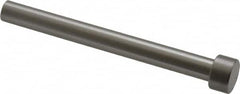 Gibraltar - 9/32" Pin Diam, 7/16" Head Diam x 1/4" Head Height, 3" OAL, Hard Core Pin - Steel, 2-3/4" Pin Length - A1 Tooling