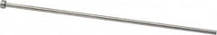 Gibraltar - 2mm Pin Diam, 4mm Head Diam x 2mm Head Height, 100mm OAL, Straight Ejector Pin - Steel, 98mm Pin Length - A1 Tooling