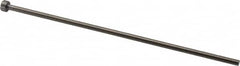 Gibraltar - 3mm Pin Diam, 6mm Head Diam x 3mm Head Height, 125mm OAL, Straight Ejector Pin - Steel, 122mm Pin Length - A1 Tooling