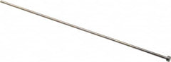 Gibraltar - 3mm Pin Diam, 6mm Head Diam x 3mm Head Height, 200mm OAL, Straight Ejector Pin - Steel, 197mm Pin Length - A1 Tooling