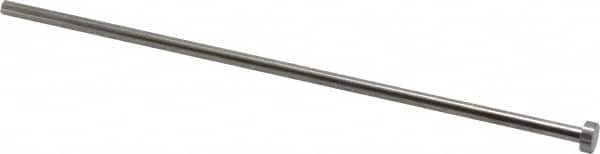 Gibraltar - 4mm Pin Diam, 8mm Head Diam x 3mm Head Height, 160mm OAL, Straight Ejector Pin - Steel, 157mm Pin Length - A1 Tooling