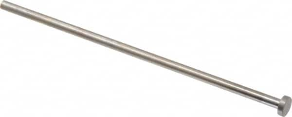 Gibraltar - 5mm Pin Diam, 10mm Head Diam x 3mm Head Height, 160mm OAL, Straight Ejector Pin - Steel, 157mm Pin Length - A1 Tooling