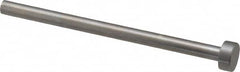 Gibraltar - 6mm Pin Diam, 12mm Head Diam x 5mm Head Height, 100mm OAL, Straight Ejector Pin - Steel, 95mm Pin Length - A1 Tooling