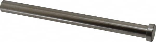 Gibraltar - 16mm Pin Diam, 22mm Head Diam x 7mm Head Height, 200mm OAL, Straight Ejector Pin - Steel, 193mm Pin Length - A1 Tooling