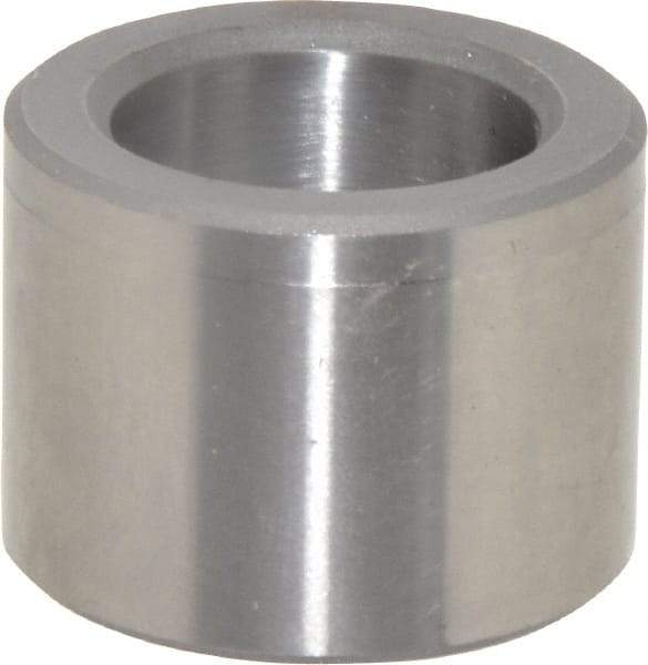 Made in USA - 7/8" OAL, 3/4" ID, 1-1/8" Body Diam, Heat Treated Steel, Die & Mold Straight Bushing - Self Lubricating - A1 Tooling