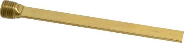 Made in USA - 1/4" NPT Thread, Straight, Die & Mold Cooling Baffle - 5" OAL, Brass - A1 Tooling