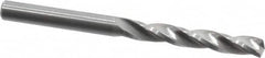 Guhring - 4.9mm 150° Solid Carbide Jobber Drill - Bright Finish, Right Hand Cut, Spiral Flute, Straight Shank, 62mm OAL, Standard Point - A1 Tooling