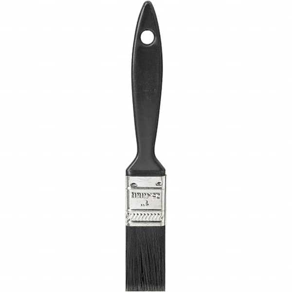 Rubberset - 1" Flat Synthetic Trim Brush - Plastic Thin Beavertail Handle - A1 Tooling