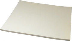 Made in USA - 12" Long, 12" Wide, 1/4" Thick, Buna-N Rubber Foam Sheet - 50 to 60 Durometer, White, -20 to 180°F, 1,000 to 1,200 psi Tensile Strength, Stock Length - A1 Tooling