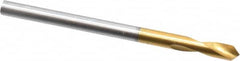 Guhring - 3mm Body Diam, 90°, 46mm OAL, High Speed Steel Spotting Drill - A1 Tooling