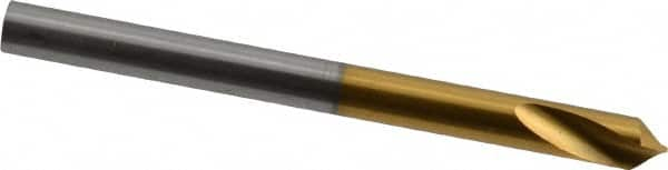 Guhring - 5mm Body Diam, 90°, 62mm OAL, High Speed Steel Spotting Drill - A1 Tooling