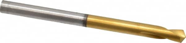 Guhring - 4mm Body Diam, 120°, 55mm OAL, High Speed Steel Spotting Drill - A1 Tooling