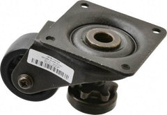 Sunnex - 1" Wide, Nylon Swivel Caster - 200 Lb Capacity, Top Plate Mount, 2.87" x 2.87" Plate, Ball Bearing - A1 Tooling