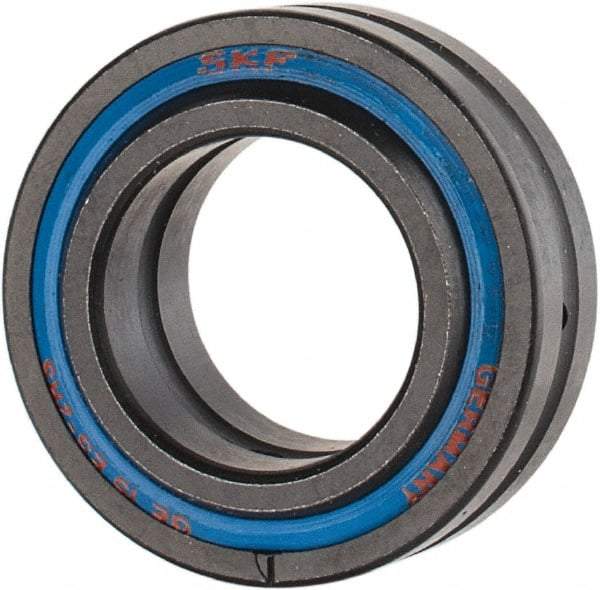 SKF - 15mm Bore Diam, 3,825 Lb Dynamic Capacity, Spherical Plain Bearing - 19,125 Lb Static Load Capacity - A1 Tooling