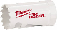 Milwaukee Tool - 1-5/16" Diam, 1-1/2" Cutting Depth, Hole Saw - Bi-Metal Saw, Toothed Edge - A1 Tooling