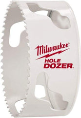 Milwaukee Tool - 6" Diam, 1-1/2" Cutting Depth, Hole Saw - Bi-Metal Saw, Toothed Edge - A1 Tooling