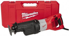 Milwaukee Tool - 2,800 Strokes per Minute, 1-1/4 Inch Stroke Length, Electric Reciprocating Saw - 120 Volts, 15 Amps, 1 Blade - A1 Tooling