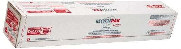 Recyclepak - 48 Inch Long x 8-1/2 Inch Wide x 8-1/2 Inch Deep, Lamp Recycling Box - 30 Piece, T12 or 60 Piece, T8 Capacity, 4 Ft. Box - A1 Tooling