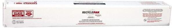 Recyclepak - 48 Inch Long x 6 Inch Wide x 6 Inch Deep, 4 Gallon, Lamp Recycling Box - 15 Piece, T12 or 30 Piece, T8 Capacity, Box - A1 Tooling