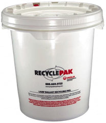 Recyclepak - 15 Inch Deep, Ballast Bucket - 15 Inch Diameter, 69 Lb. Capacity, 5 Gallon Pail - A1 Tooling