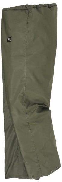 Helly Hansen - Size XL, Army Green, Rain Pants - No Pockets - A1 Tooling