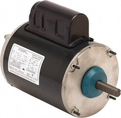 US Motors - 1/3 hp, TEAO Enclosure, Auto Thermal Protection, 1,700 RPM, 115/230 Volt, 60 Hz, Industrial Electric AC/DC Motor - Size 48 Frame, Resilient Mount, 1 Speed, Ball Bearings, 3.8/1.9 Full Load Amps, B Class Insulation, CW Drive End Rev - A1 Tooling