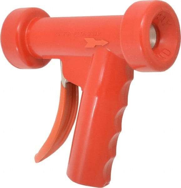 SuperKlean - Insulated, Aluminum Pistol Grip Spray Nozzle for 1/2" Pipe - Red, 1/2 NPT - A1 Tooling