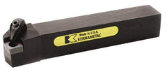 Kennametal - DCKN, Right Hand Cut, 15° Lead Angle, 25mm Shank Height x 25mm Shank Width, Negative Rake Indexable Turning Toolholder - 150mm OAL, CN..1204.. Insert Compatibility, Series Kenclamp - A1 Tooling