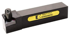 Kennametal - DTJN, Right Hand Cut, 3° Lead Angle, 1" Shank Height x 1" Shank Width, Negative Rake Indexable Turning Toolholder - 6" OAL, TN..43. Insert Compatibility, Series Kenclamp - A1 Tooling