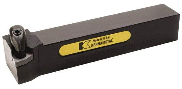 Kennametal - DWLN, Right Hand Cut, 5° Lead Angle, 25mm Shank Height x 25mm Shank Width, Negative Rake Indexable Turning Toolholder - 150mm OAL, WN.. Insert Compatibility, Series Kenclamp - A1 Tooling