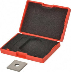 Value Collection - 0.1001" Square Steel Gage Block - Accuracy Grade 0, Includes NIST Traceability Certification - A1 Tooling