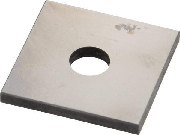 Value Collection - 0.1006" Square Steel Gage Block - Accuracy Grade 0, Includes NIST Traceability Certification - A1 Tooling