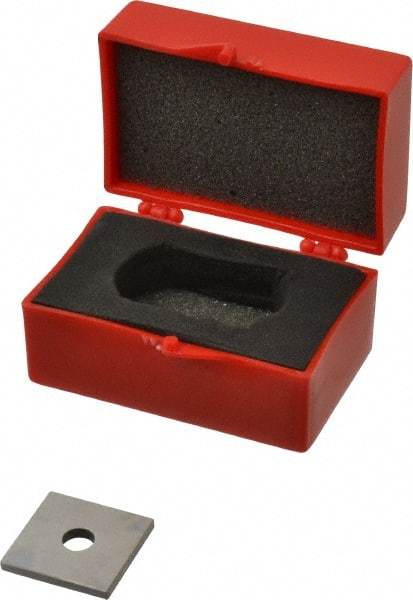 Value Collection - 0.1009" Square Steel Gage Block - Accuracy Grade 0, Includes NIST Traceability Certification - A1 Tooling