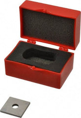 Value Collection - 0.1009" Square Steel Gage Block - Accuracy Grade 0, Includes NIST Traceability Certification - A1 Tooling