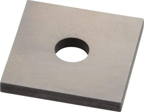 Value Collection - 0.11" Square Steel Gage Block - Accuracy Grade 0, Includes NIST Traceability Certification - A1 Tooling