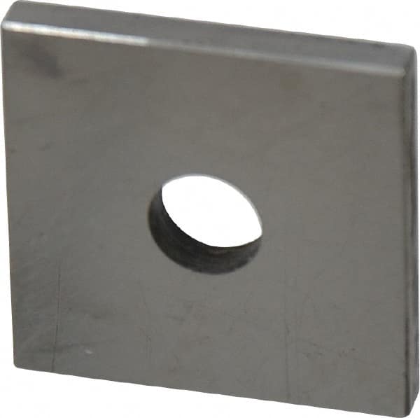 Value Collection - 0.125" Square Steel Gage Block - Accuracy Grade 0, Includes NIST Traceability Certification - A1 Tooling