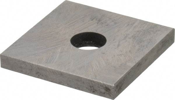 Value Collection - 0.13" Square Steel Gage Block - Accuracy Grade 0, Includes NIST Traceability Certification - A1 Tooling