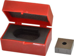 Value Collection - 0.4" Square Steel Gage Block - Accuracy Grade 0, Includes NIST Traceability Certification - A1 Tooling