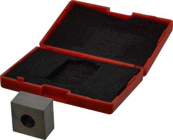 Value Collection - 0.55" Square Steel Gage Block - Accuracy Grade 0, Includes NIST Traceability Certification - A1 Tooling