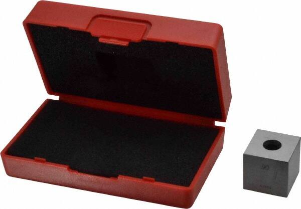 Value Collection - 0.9" Square Steel Gage Block - Accuracy Grade 0, Includes NIST Traceability Certification - A1 Tooling