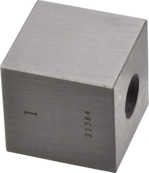 Value Collection - 1" Square Steel Gage Block - Accuracy Grade 0, Includes NIST Traceability Certification - A1 Tooling