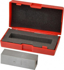 Value Collection - 3" Square Steel Gage Block - Accuracy Grade 0, Includes NIST Traceability Certification - A1 Tooling