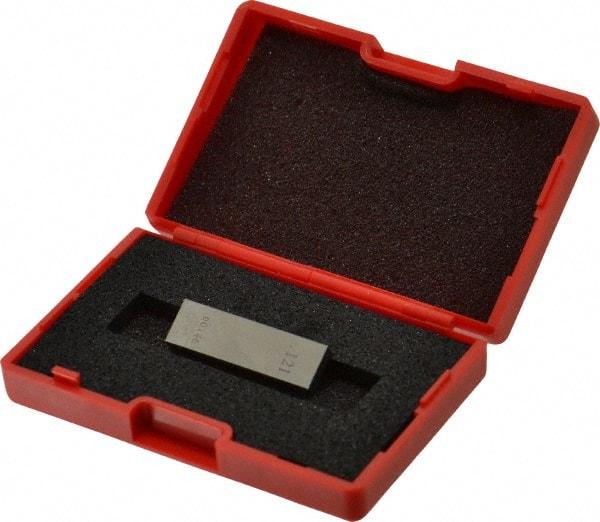 Value Collection - 0.121" Rectangular Steel Gage Block - Accuracy Grade 0, Includes NIST Traceability Certification - A1 Tooling