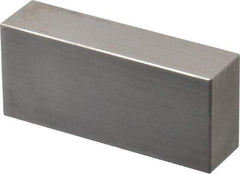 Value Collection - 0.6" Rectangular Steel Gage Block - Accuracy Grade 0, Includes NIST Traceability Certification - A1 Tooling