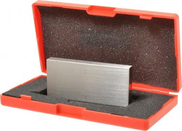 Value Collection - 3" Rectangular Steel Gage Block - Accuracy Grade 0, Includes NIST Traceability Certification - A1 Tooling