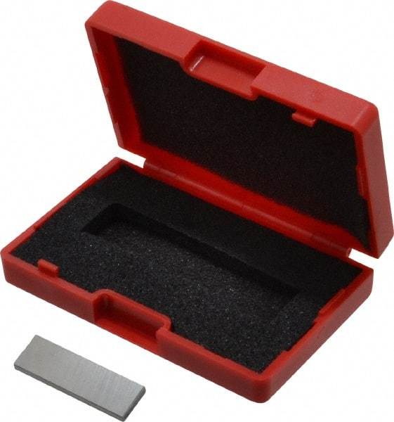 Value Collection - 0.1007" Rectangular Steel Gage Block - Accuracy Grade AS-1, Includes NIST Traceability Certification - A1 Tooling