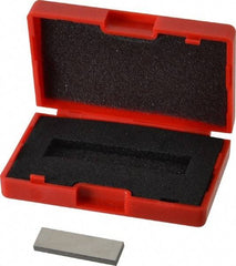 Value Collection - 0.107" Rectangular Steel Gage Block - Accuracy Grade AS-1, Includes NIST Traceability Certification - A1 Tooling