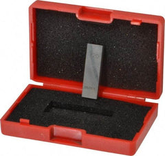 Value Collection - 0.12" Rectangular Steel Gage Block - Accuracy Grade AS-1, Includes NIST Traceability Certification - A1 Tooling