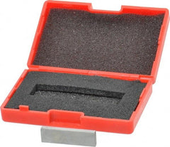 Value Collection - 0.124" Rectangular Steel Gage Block - Accuracy Grade AS-1, Includes NIST Traceability Certification - A1 Tooling